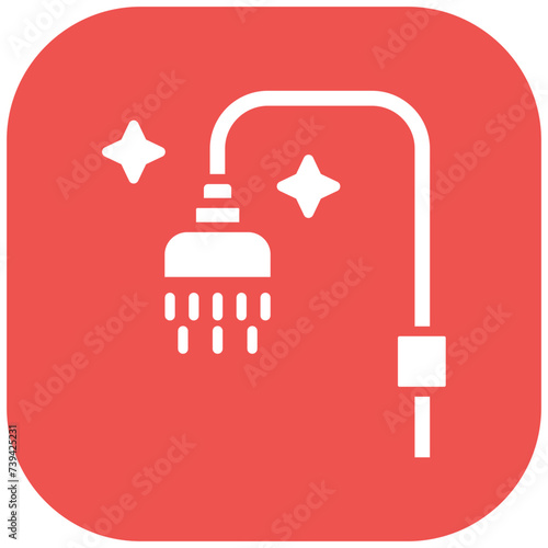 Cleaning Shower Icon