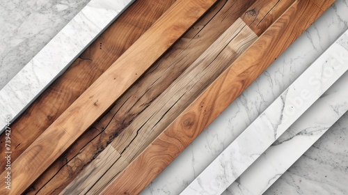 a beautiful wood and whiter marble mosaic tile plate texture for architecture design ideas. wallpaper background 16:9
