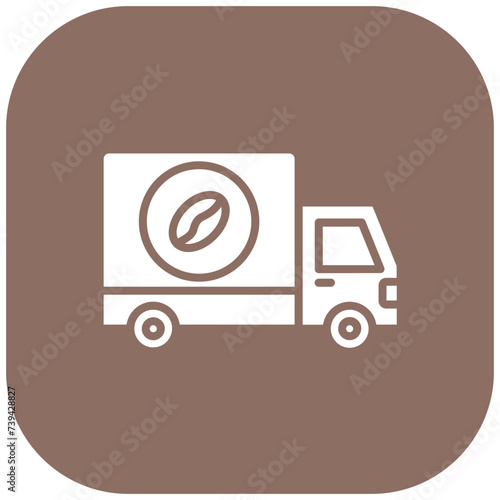 Coffee Truck Icon