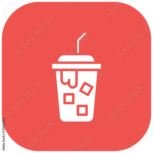 Cold Coffee Icon