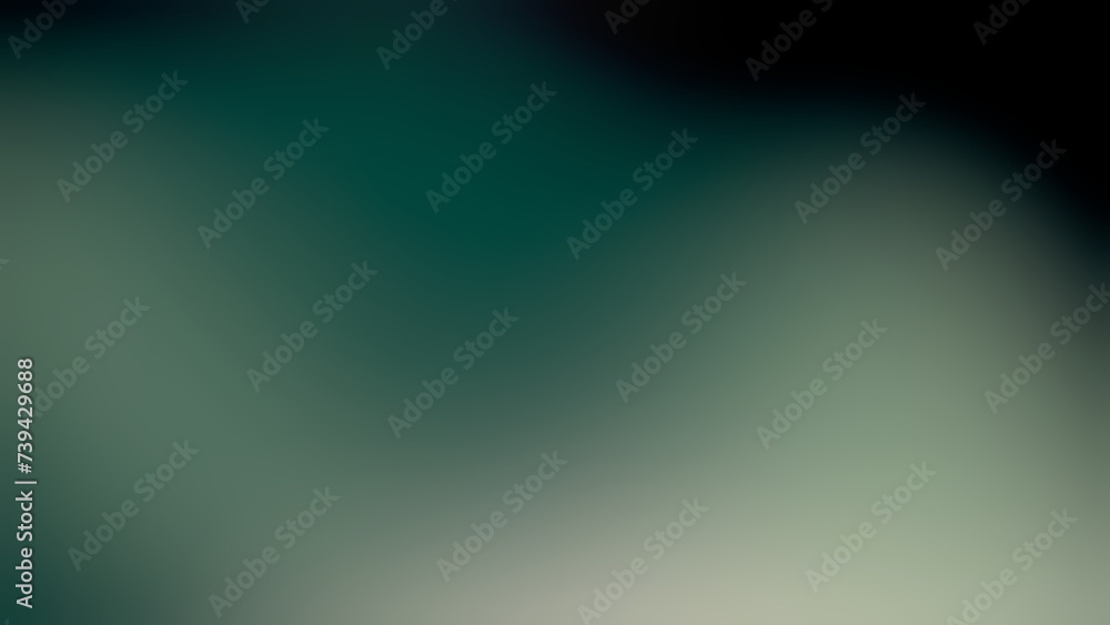 Teal abstract soft poster background, vibrant color wave, noise texture cover header design.  