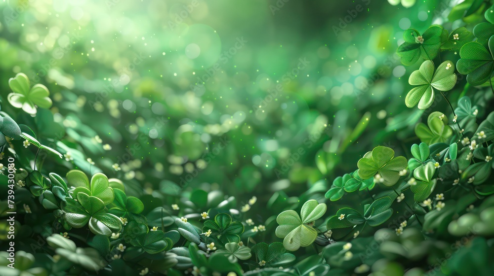 Festive template for St. Patrick's Day event promotions, incorporating Patrick imagery and green hues, with customizable copy space. Festive template for St. Patrick's Day event promotions, incorporating Patrick imagery and green hues, with customizable copy space.