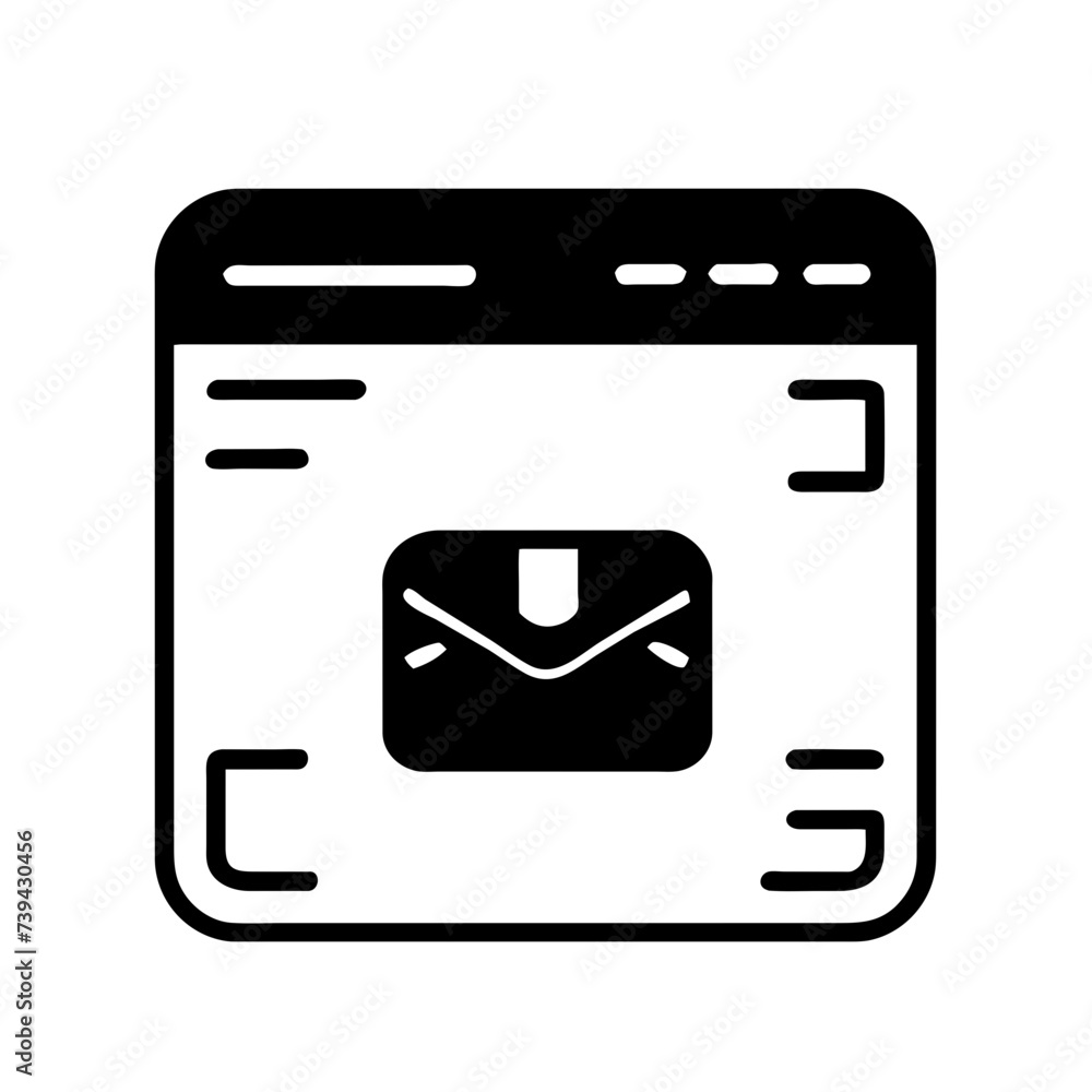 Mail icon for web, computer and mobile app. Envelope icon
Mail icon for web, computer and mobile app. Envelope icon