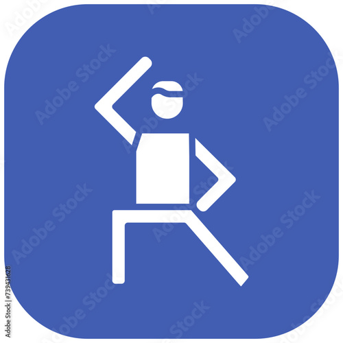 Aerobics Stand Icon