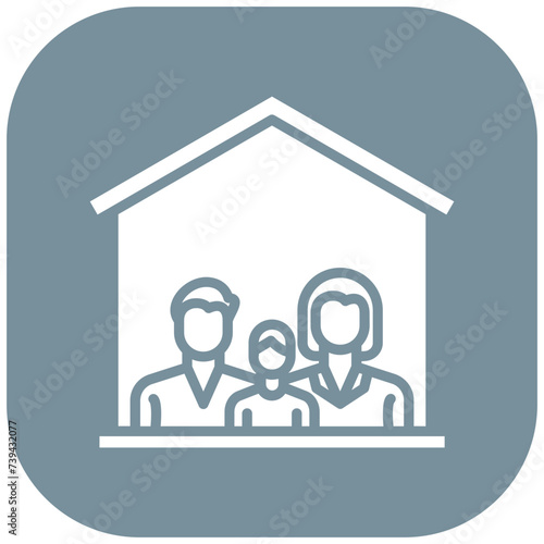 Family Home Icon