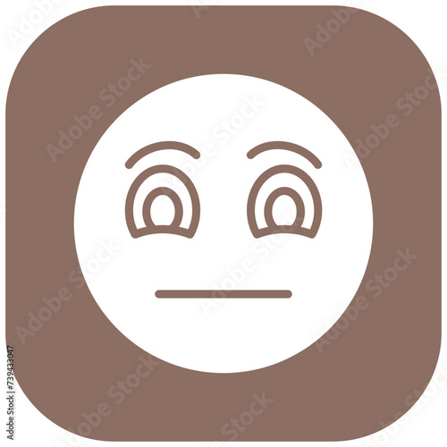 Expressionless Face Icon