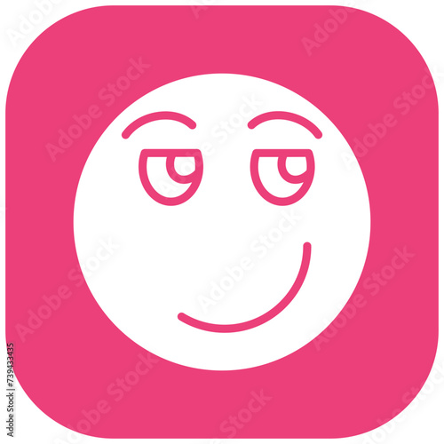 Smirking Face Icon