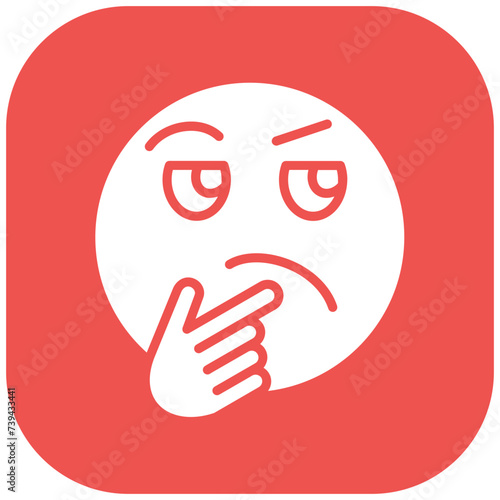 Thinking Face Icon