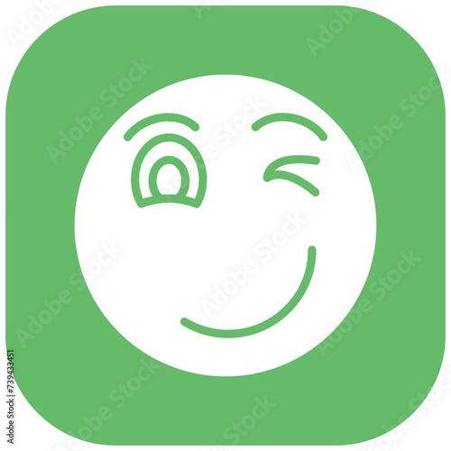 Winking Face Icon