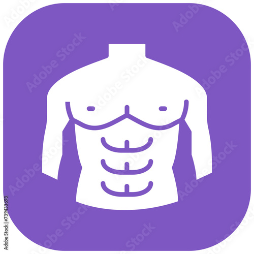 Chest Muscle Icon