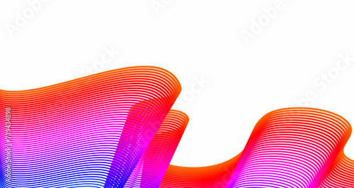 abstrac background with rainbow line vector
