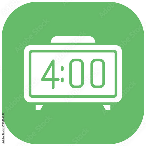 Digital Clock Icon