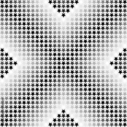 Star pattern. Star geometric background. Strip line stars. Abstract lines.