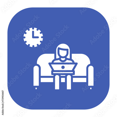 Relax Work Icon