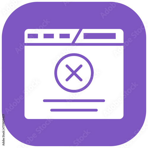 Not Found Error Icon