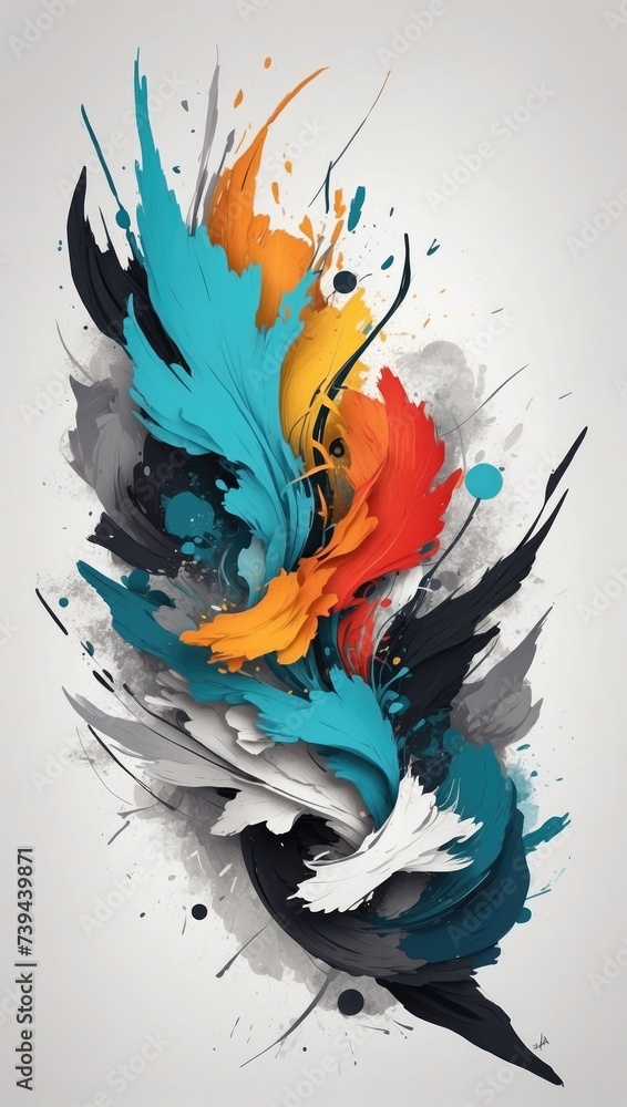 Abstract colored background Abstract colored background