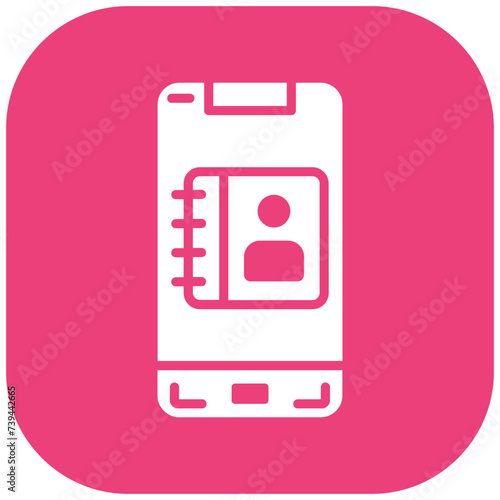 Mobile Contacts Icon