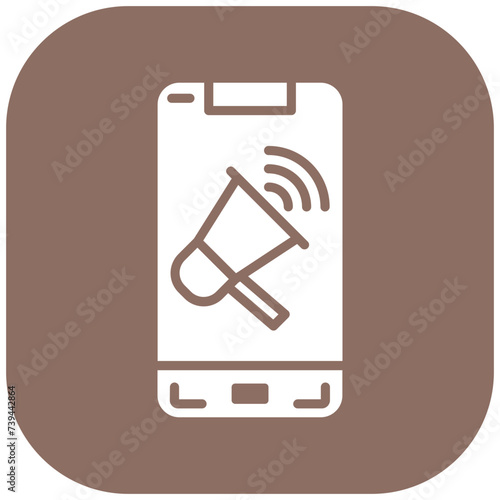 Mobile Speaker Icon