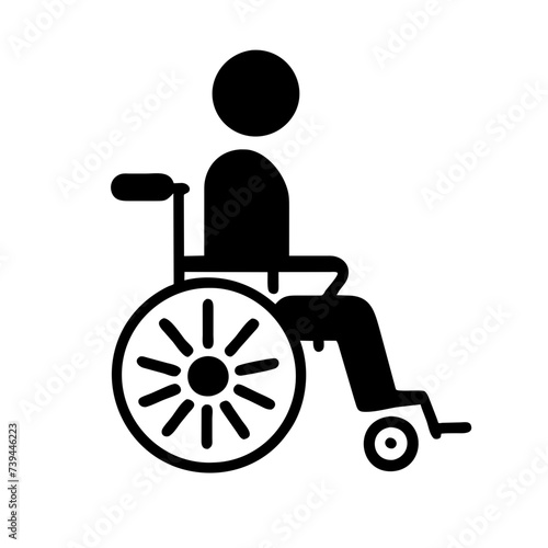 Wheelchair Access Icon, Wheelchair Icon, Handicapped icon