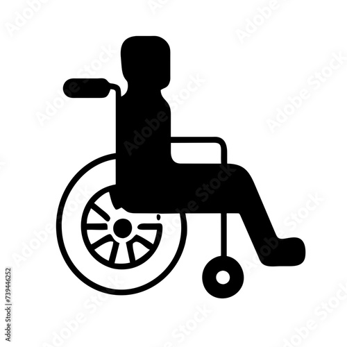 Wheelchair Access Icon, Wheelchair Icon, Handicapped icon