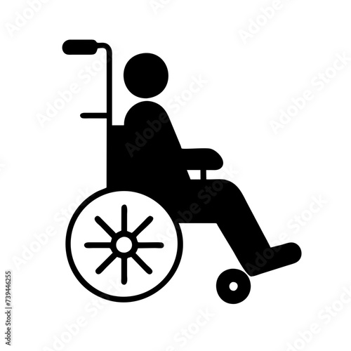Wheelchair Access Icon, Wheelchair Icon, Handicapped icon