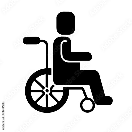 Wheelchair Access Icon, Wheelchair Icon, Handicapped icon