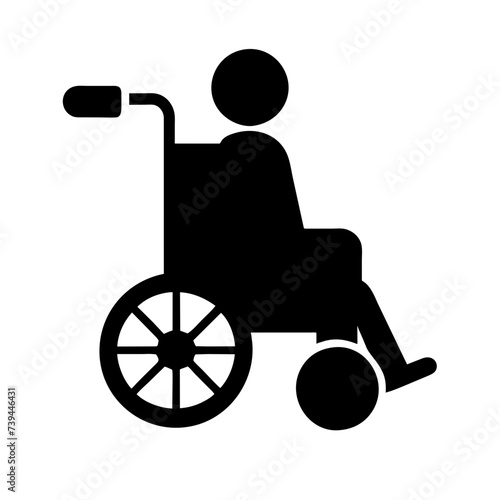 Wheelchair Access Icon, Wheelchair Icon, Handicapped icon