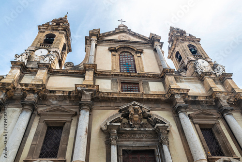 Church of Sant Ignazio all Olivella, Palermo, Sicily, Italy photo
