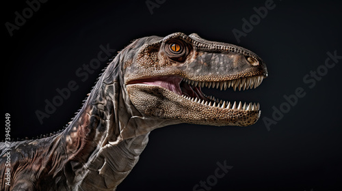 Dinosaur. isolated on black background ©  Mohammad Xte