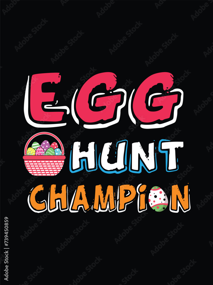 Easter day typography egg lettering t-shirt design holiday greeting cute bunny vector art. Easter day typography egg lettering t-shirt design holiday greeting cute bunny vector art.
