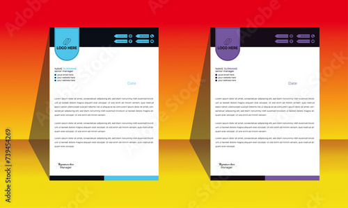 Letterhead design for business branding company paper web concept bill corporate layout medicals document website banner stamp cyberspace as well as letter logotype notebook booklet print pad office .
