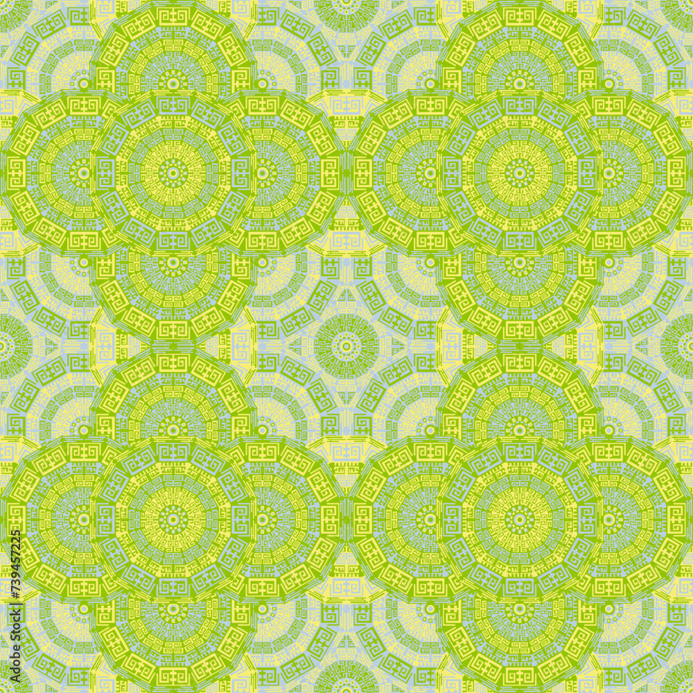 Floor tile seamless pattern vector geometric design. Floor tile seamless pattern vector geometric design.