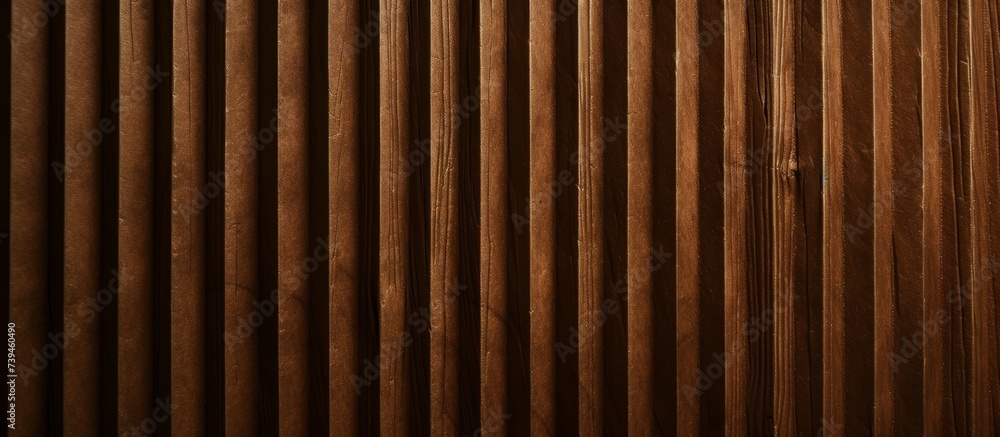 Rustic wooden wall with a sturdy metal door in a countryside setting Rustic wooden wall with a sturdy metal door in a countryside setting