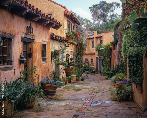 Fototapeta Naklejka Na Ścianę i Meble -  street in the town