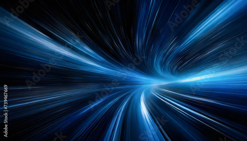 blue abstract background with lines speed concept