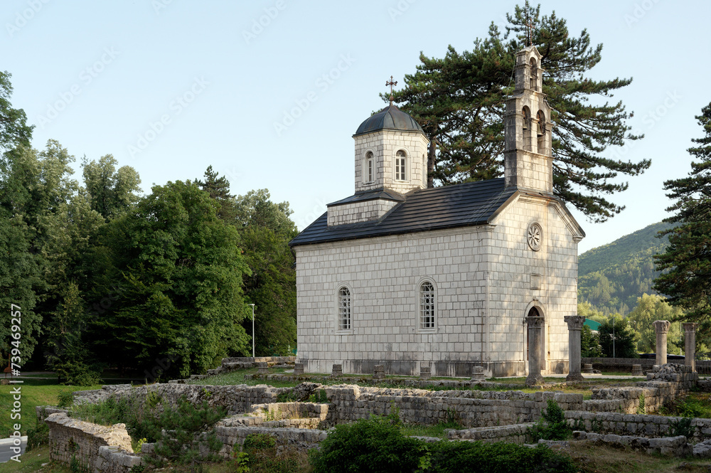 The Cipur church. Cetinje, Montenegro The Cipur church. Cetinje, Montenegro