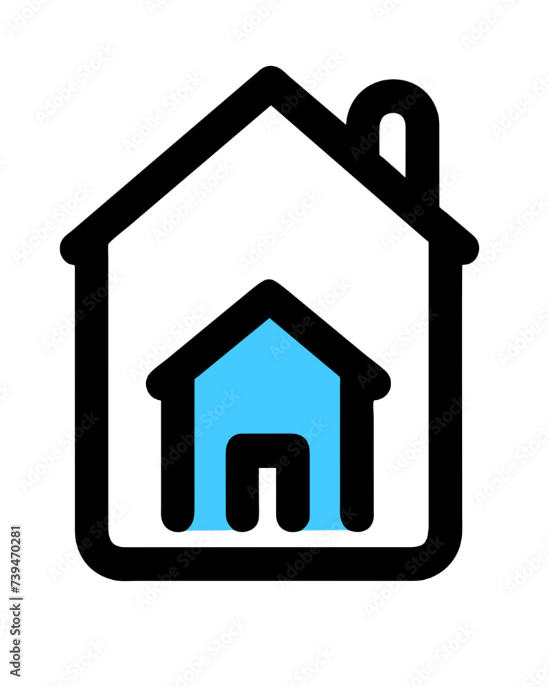 Real Estate icon. Realty, property, mortgage, home loan and house icon
Real Estate icon. Realty, property, mortgage, home loan and house icon