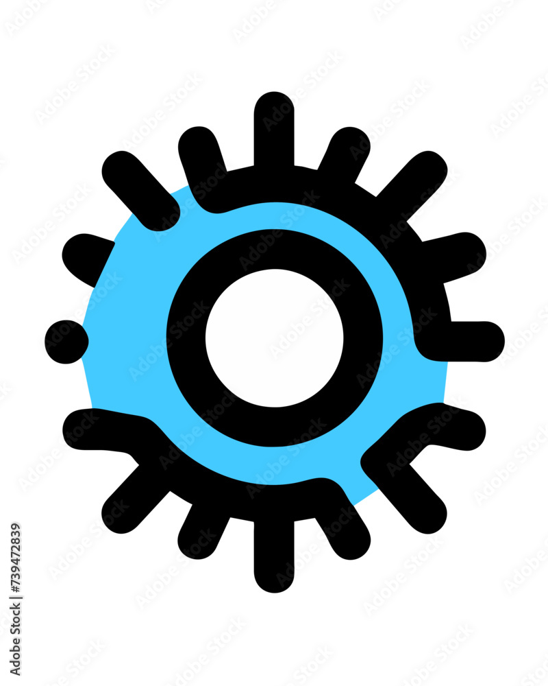 Obraz premium Settings, App Settings, Settings Button, Gear, Cogwheel, Settings Icon, Settings 