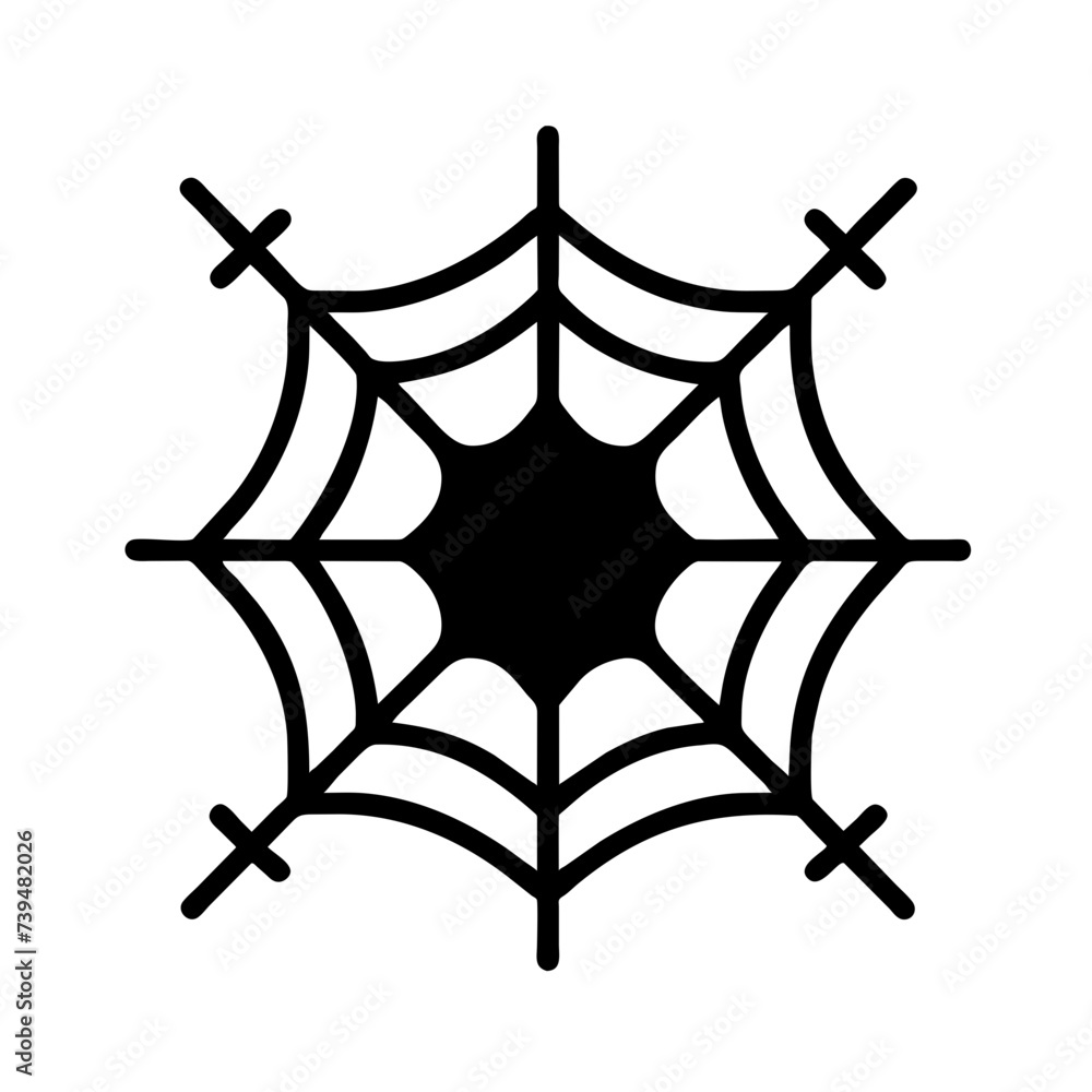 Spider web icon Spider web icon