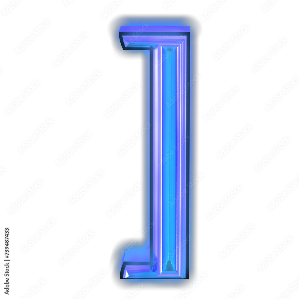 Glowing blue symbol Glowing blue symbol