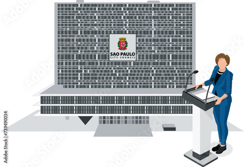 Câmara Municipal é o órgão executivo colegiado de cada um dos municípios paulistas. Por extensão, o termo "prefeitura" também se refere ao conjunto de departamentos e serviços do municipal