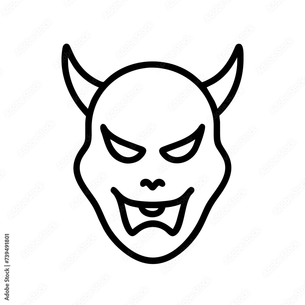 Devil Icon: A Symbol of Mischief and Temptation Devil Icon: A Symbol of Mischief and Temptation