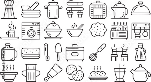 Coocking Kitchen vector collections. 