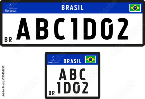 As placas de identificação veicular no Mercosul são um sistema em implantação nos países membros do Mercado Comum do Sul, bloco regional e organização intergovernamental fundada em 1991