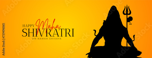 Happy Maha Shivratri | Maha Shivaratri Wishes | Happy Maha Shivratri Social Media Post | Shivratri Web Banner, Story, Print 