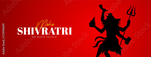 Happy Maha Shivratri | Maha Shivaratri Wishes | Happy Maha Shivratri Social Media Post | Shivratri Web Banner, Story, Print  photo