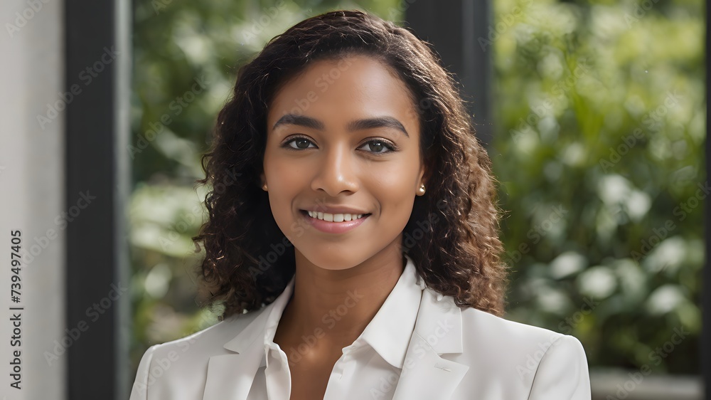 Portrait of a confident businesswoman