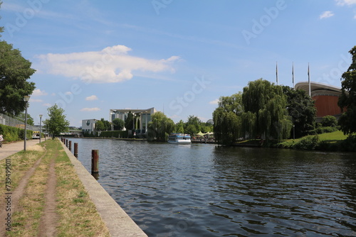 The river Spree in Berlin, Germany