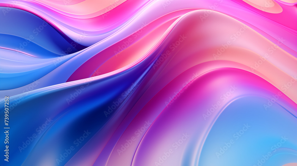 Colorful holographic abstract liquid waves futuristic background Colorful holographic abstract liquid waves futuristic background