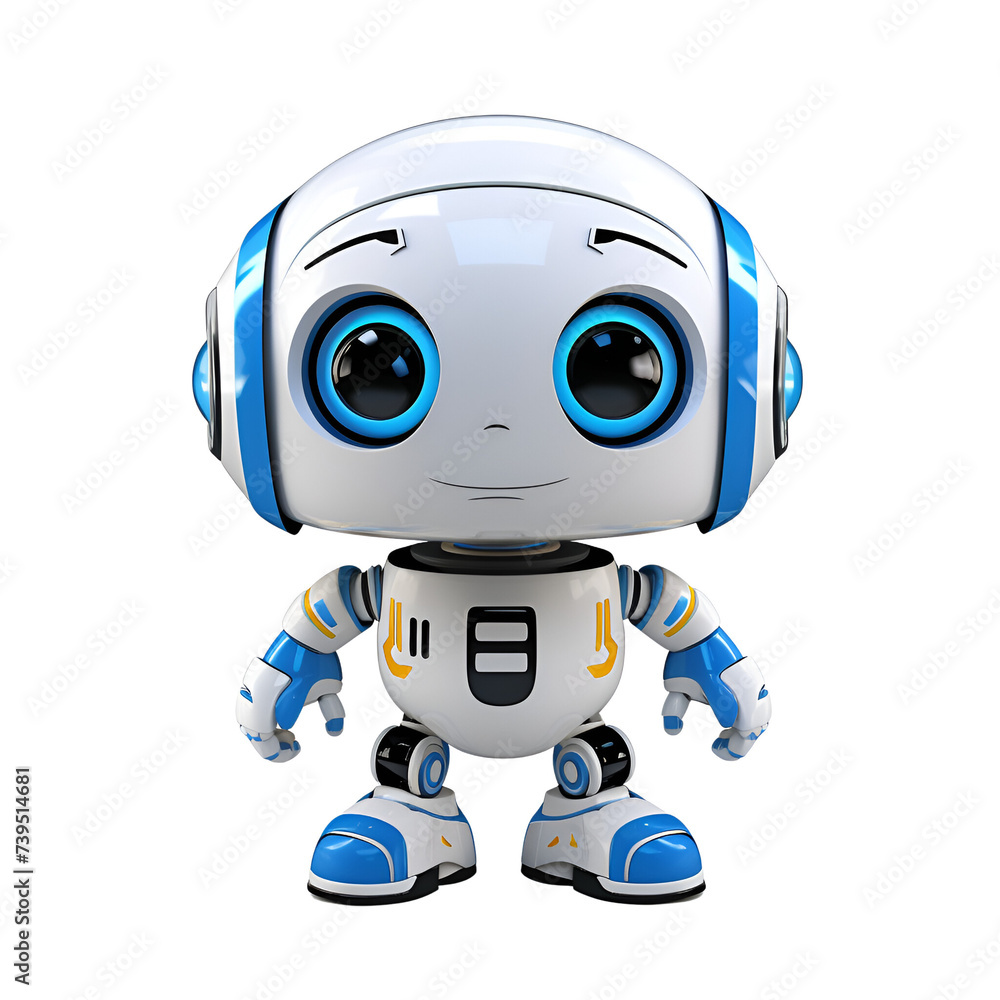 3D Cartoon AI Robot Logo Illustration Toy Robot Robot Assistant No Background Perfect for Print on Demand 3D Cartoon AI Robot Logo Illustration Toy Robot Robot Assistant No Background Perfect for Print on Demand